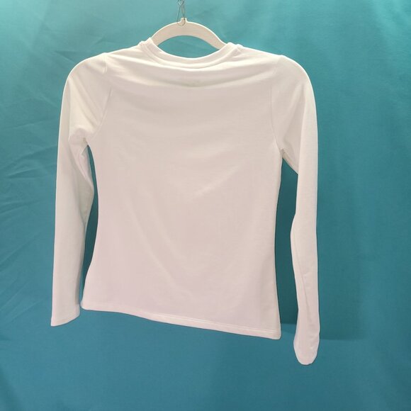 BCG Cold Weather Long Sleeve Shirt White Size M - Picture 7 of 12